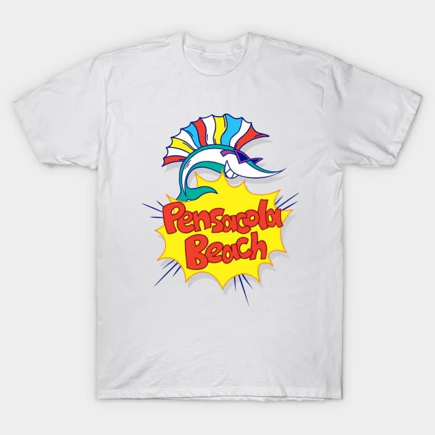 Pensacola Beach T-Shirt by MarcusEF